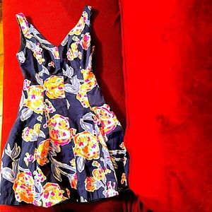 Beautiful navy floral dress